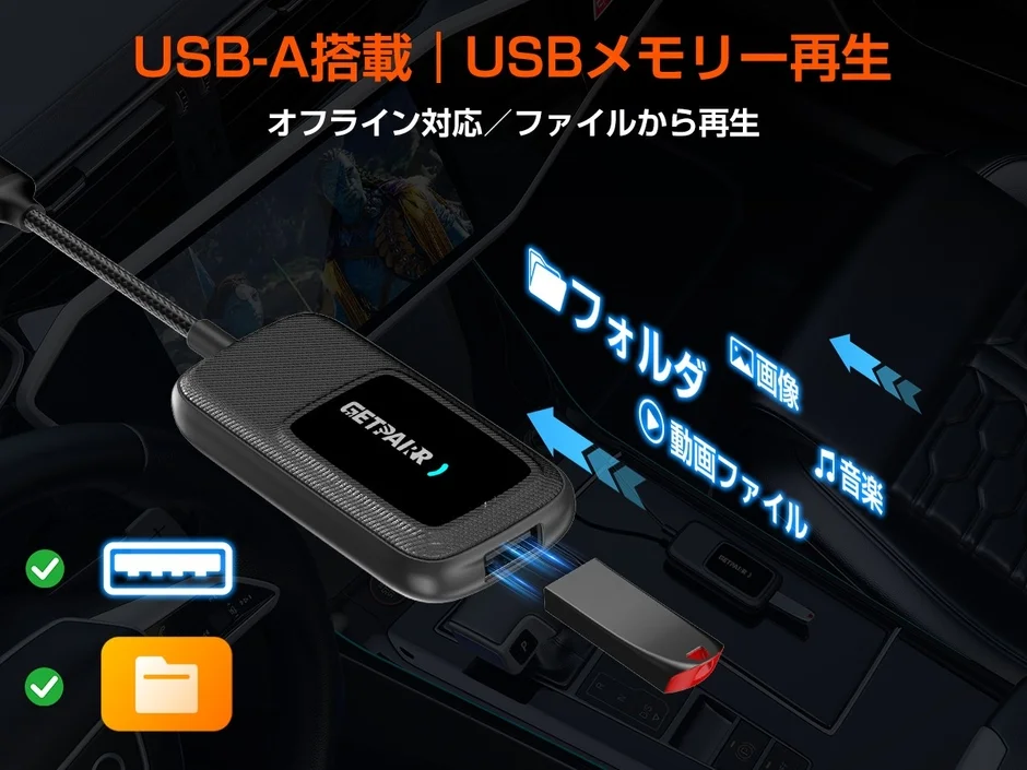 USBメモリー再生機能